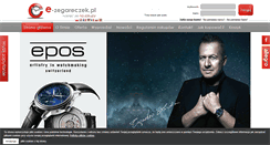 Desktop Screenshot of e-zegareczek.pl